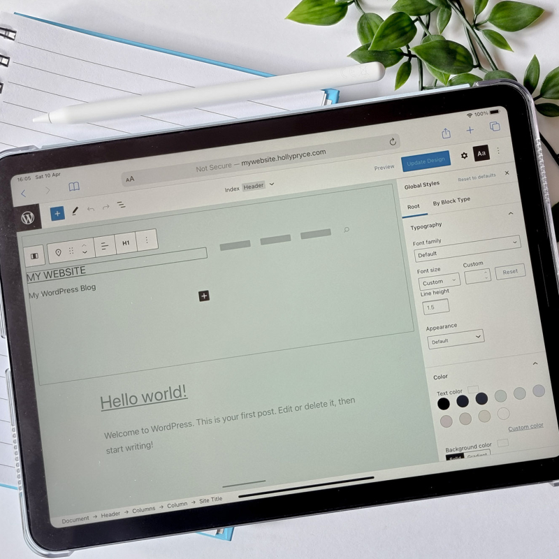 What is full site editing on WordPress?